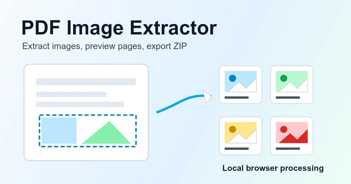 New Tool: PDF Image Extractor - Export Images from PDF Files